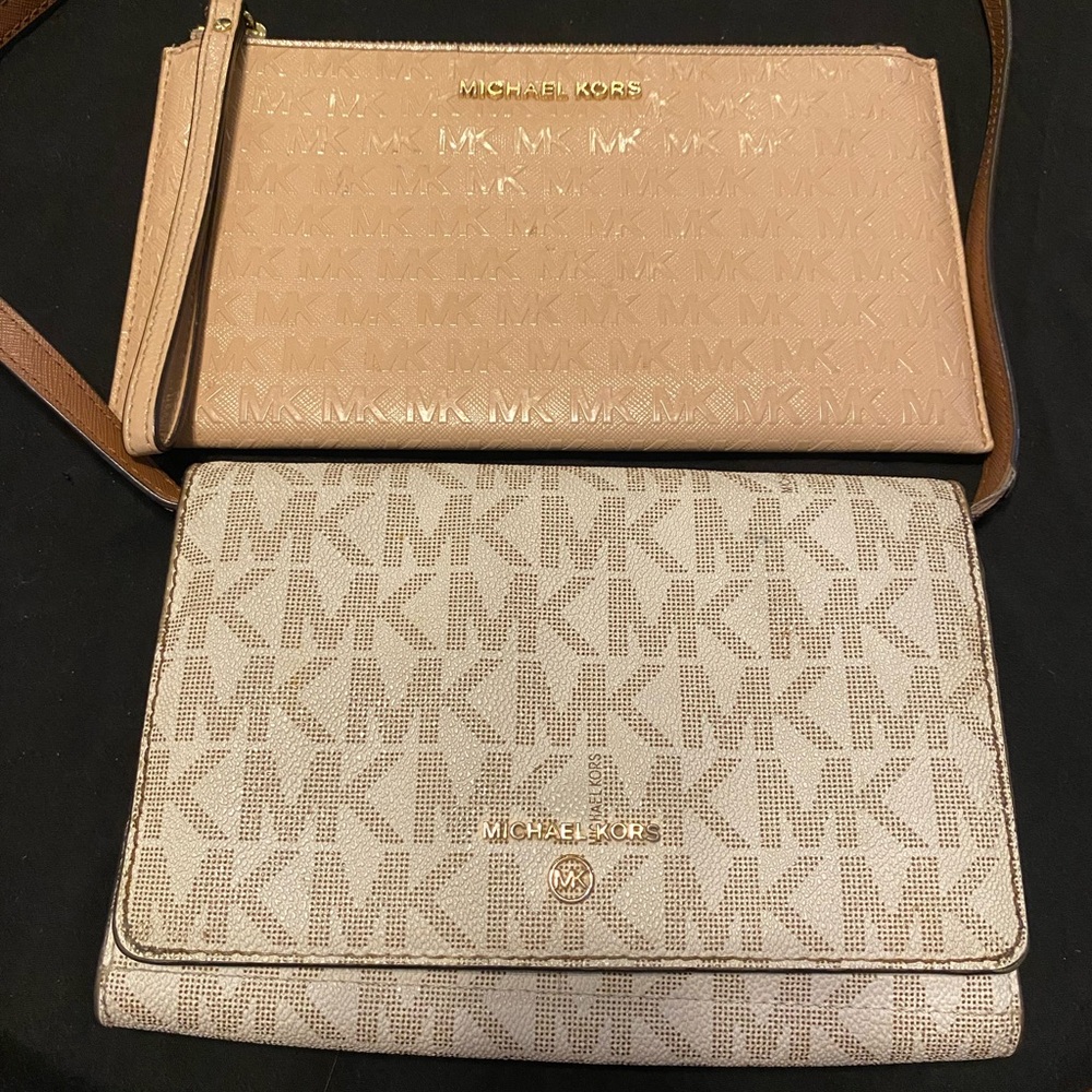 Michael Kors Crossbody + Clutch